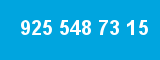 925 548 73 15